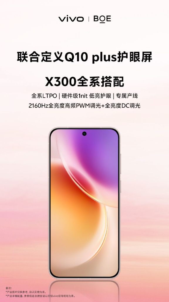 Vivo X300 Series - BOE Display Screen