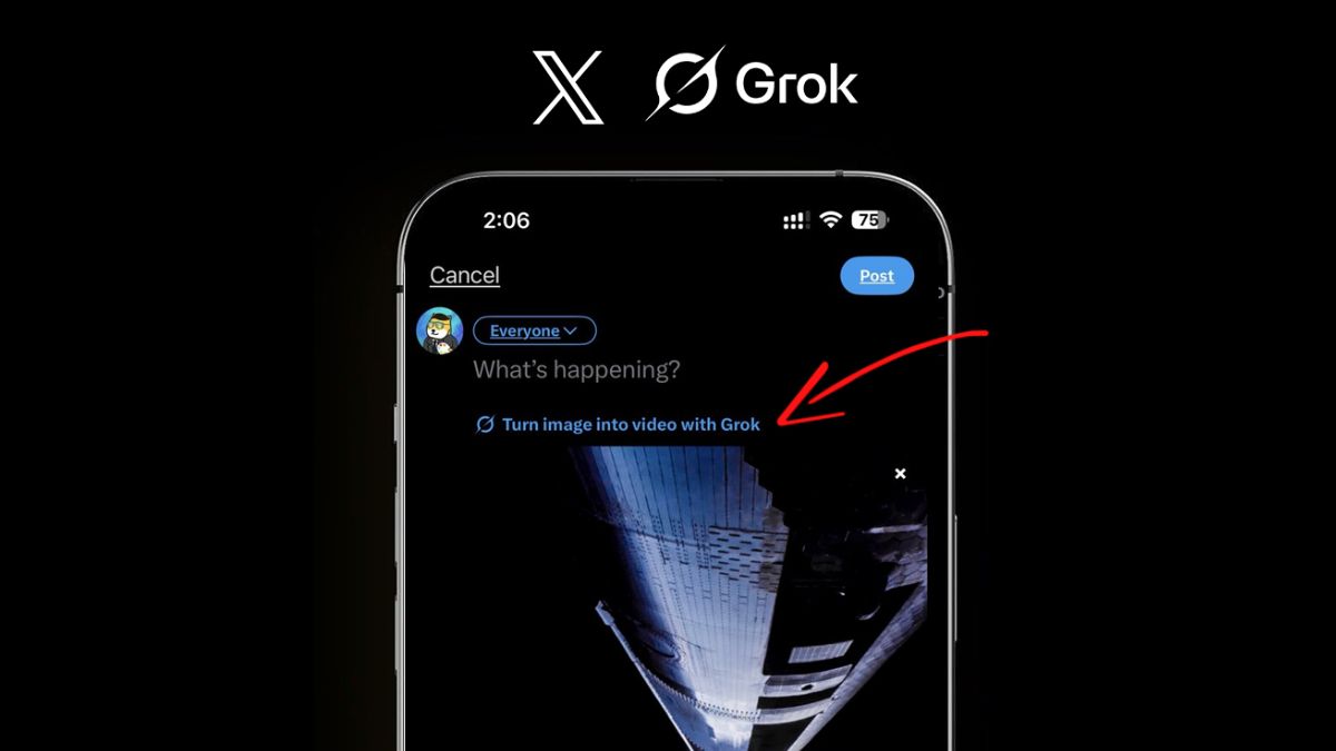 X Latest Version Brings 'Turn Image into Video With Grok' Option on Compose Post Screen - Feature Image