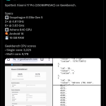 Xiaomi 17 Pro (25098PN5AC) - Geekbench Listing (X Post)