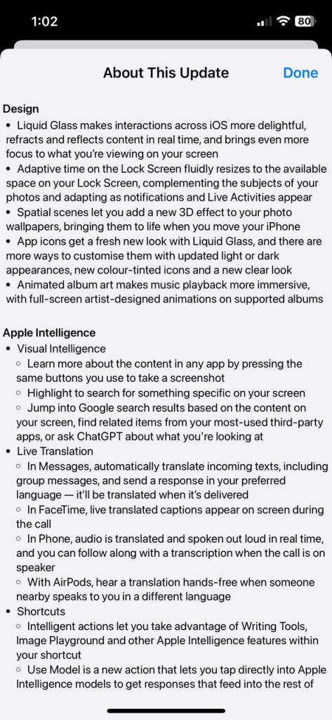 iOS 26 - (1)