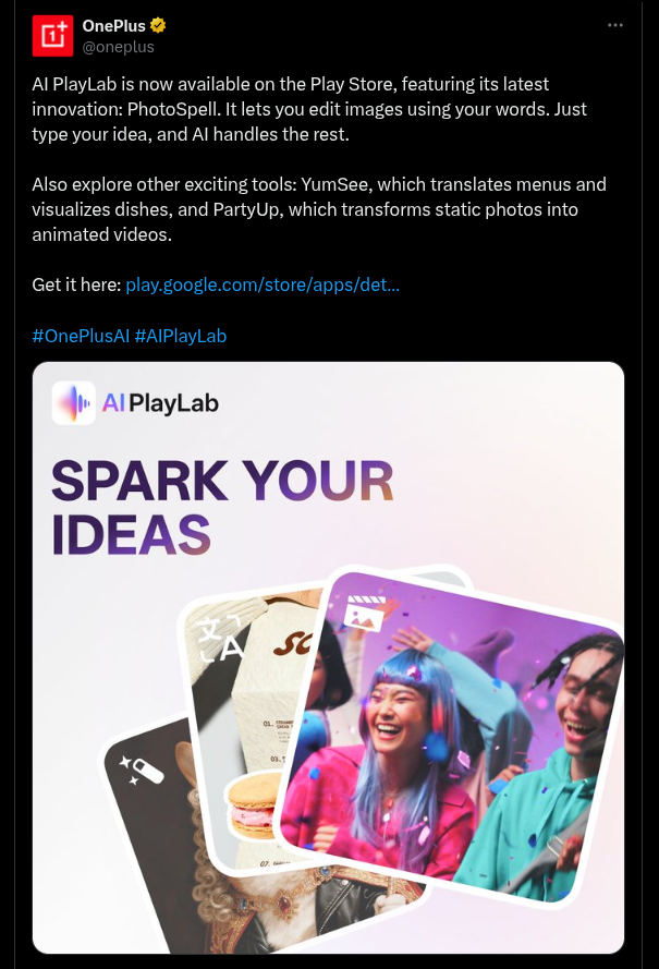 AI PlayLab - X Post