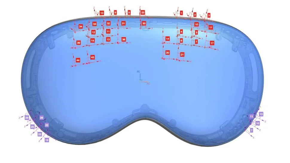Apple Vision Pro 2 - FCC-Revealed Front Look