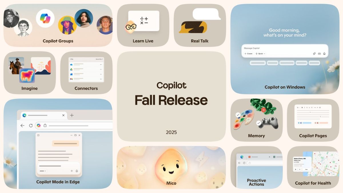 Copilot Fall Release 2025 - Feature Image