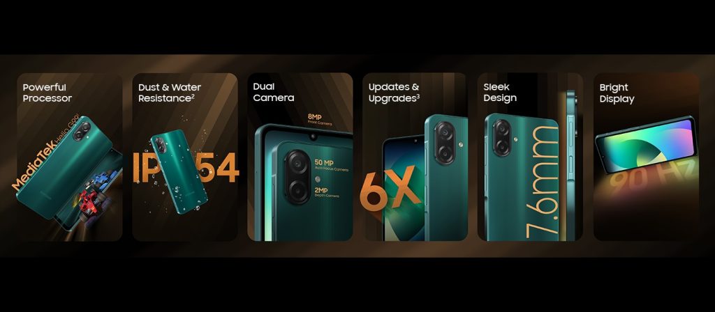 Galaxy F07 4G Specs