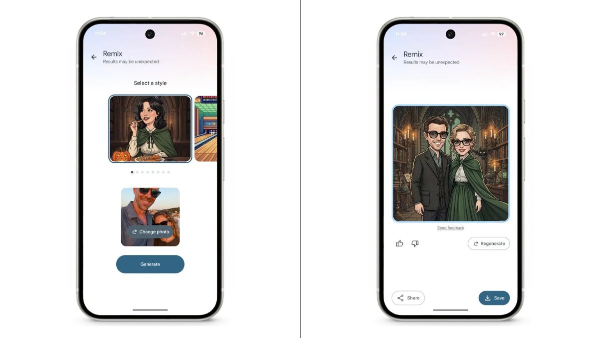 Google Photos Four New Remix Styles Introduced - Feature Image