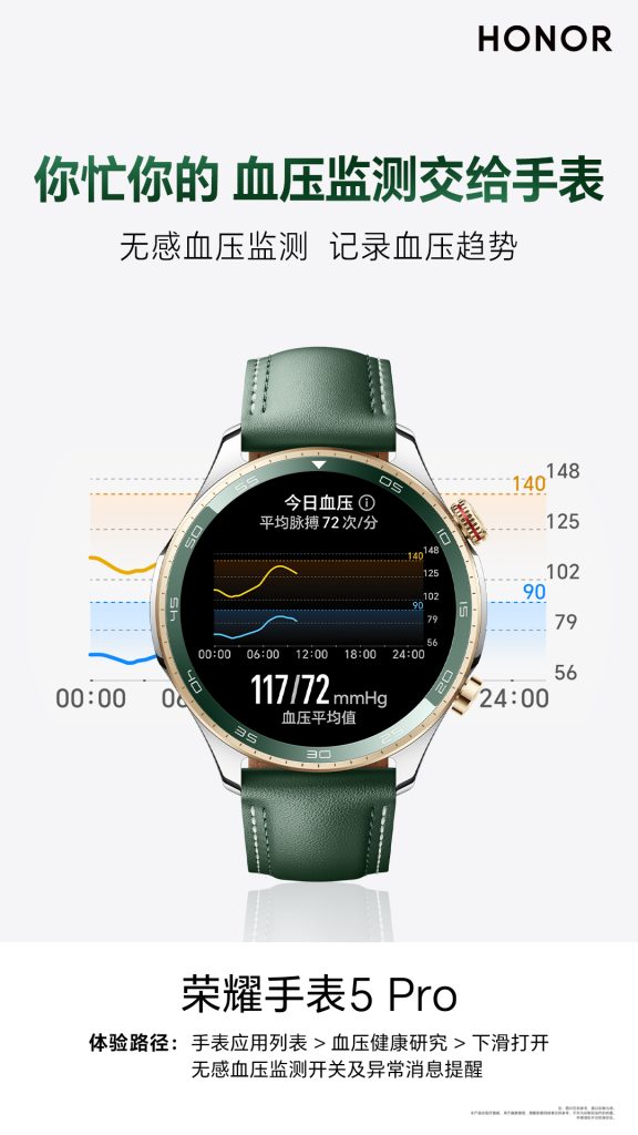 Honor Watch 5 Pro - Key Specs (1)