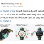 Honor Watch 5 Pro - Weibo Post (1)