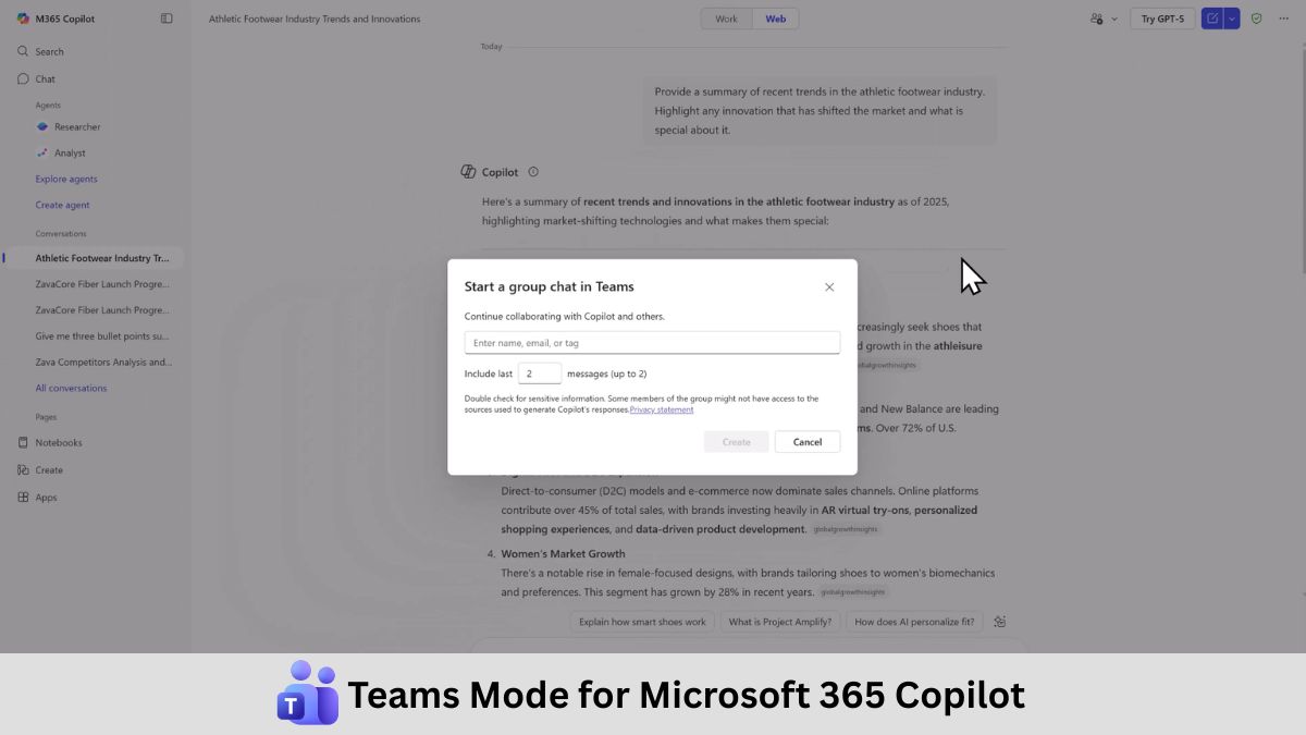 Microsoft Introduces its New Teams Mode for Microsoft 365 Copilot - Feature Image