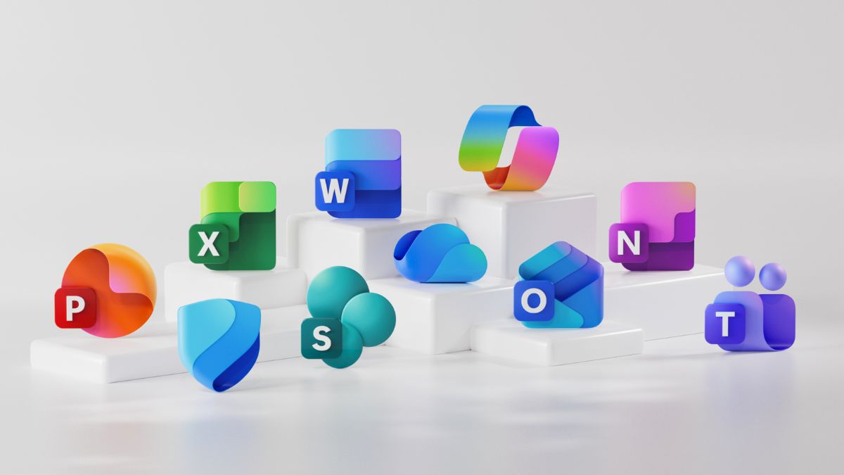 New Microsoft 365 App Icons Featuring Fluid Forms and Vibrant Colors Officially Unveiled - Feature Image