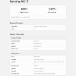 Nothing Phone 3a Lite (A001T) - Geekbench Listing (1)