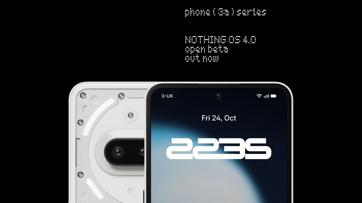 Nothing Phone (3a) Series Open Beta