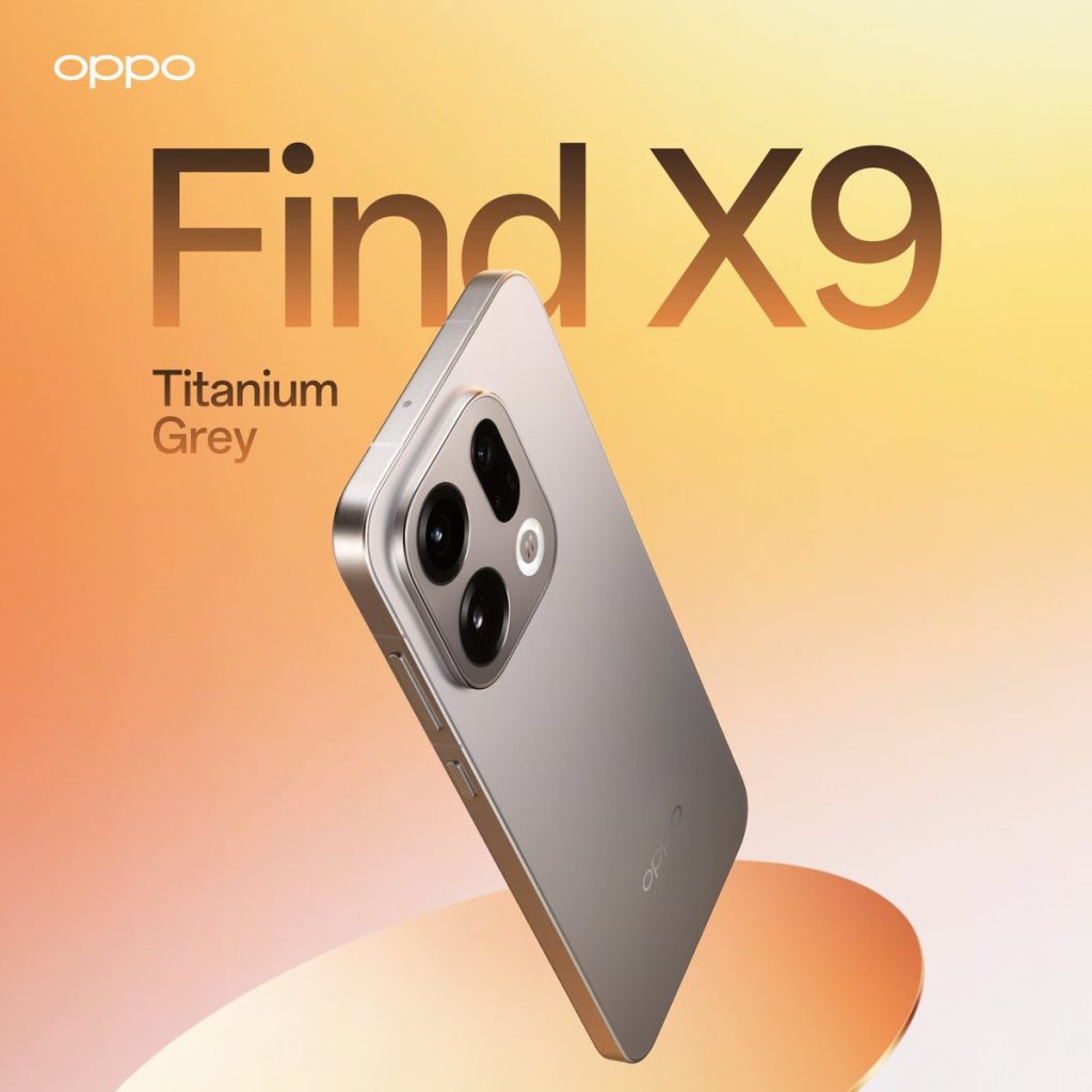 OPPO Find X9 - Titanium Grey