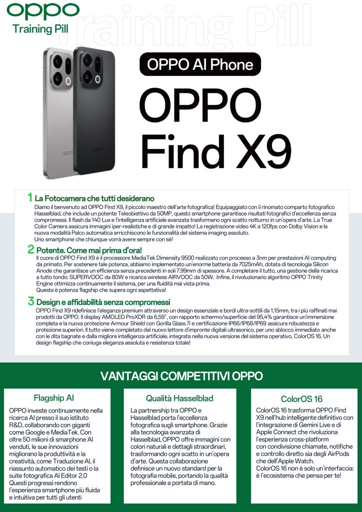 OPPO Find X9 - Training Pill (1)