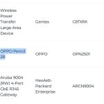 OPPO Pencil 2R (OPN2501) - IMDA Certification