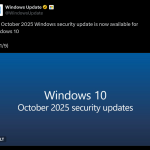 October 2025 Windows Security Update for Windows 10 - X Post (1)