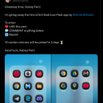 One UI 8.5 - Dark Icon Pack
