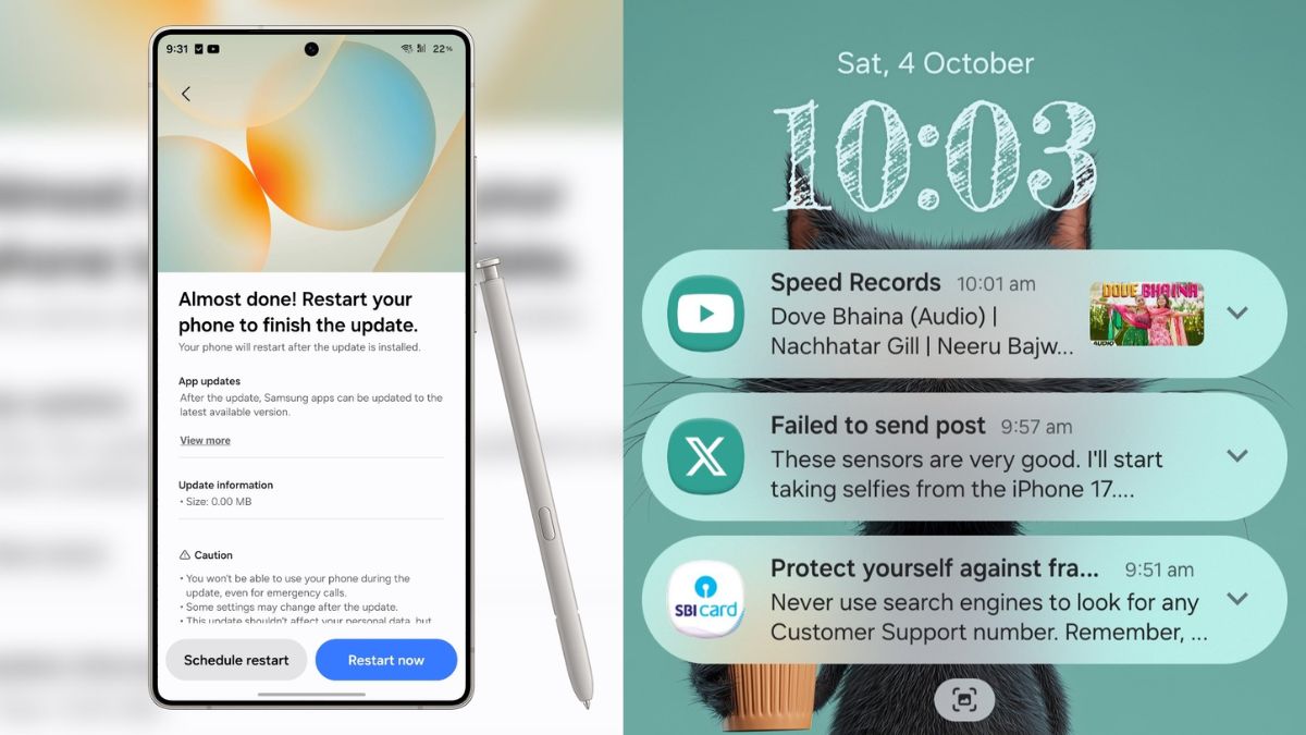 One UI 8.5 New Software Update Download Screen Revealed; Next One UI Version to Fix the Notification Background Issue - Feature Image