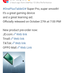 OnePlus Pad 2 - Weibo Post