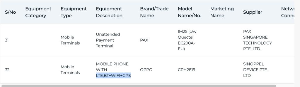 Oppo A6x 4G IMDA