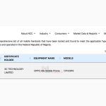 OPPO A6x 4G - NCC Certification