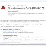 Ransomware Detected