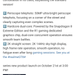 Realme GT 8 - More Camera Specs (Weibo)