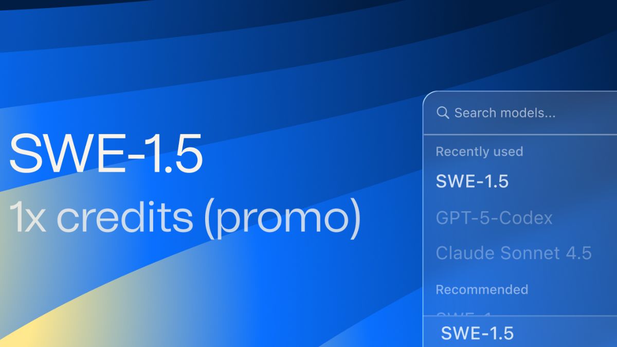 SWE-1.5 Introduced - Feature Image