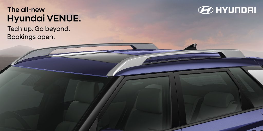 The all-new Hyundai VENUE - Bridge Type Roofrails