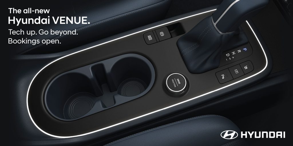 The all-new Hyundai VENUE - Coffee Table Centre Console