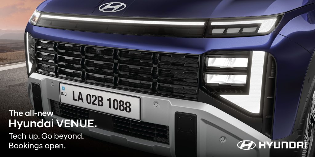 The all-new Hyundai VENUE - Dark Chrome Radiator Grille
