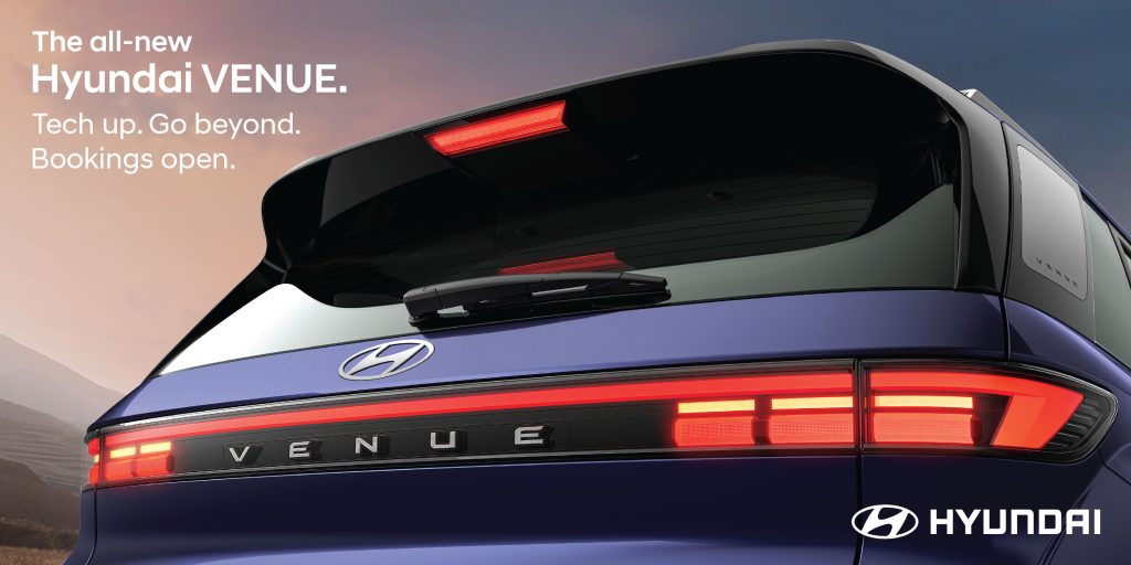 The all-new Hyundai VENUE - Rear Horizon LED Tail Lamps
