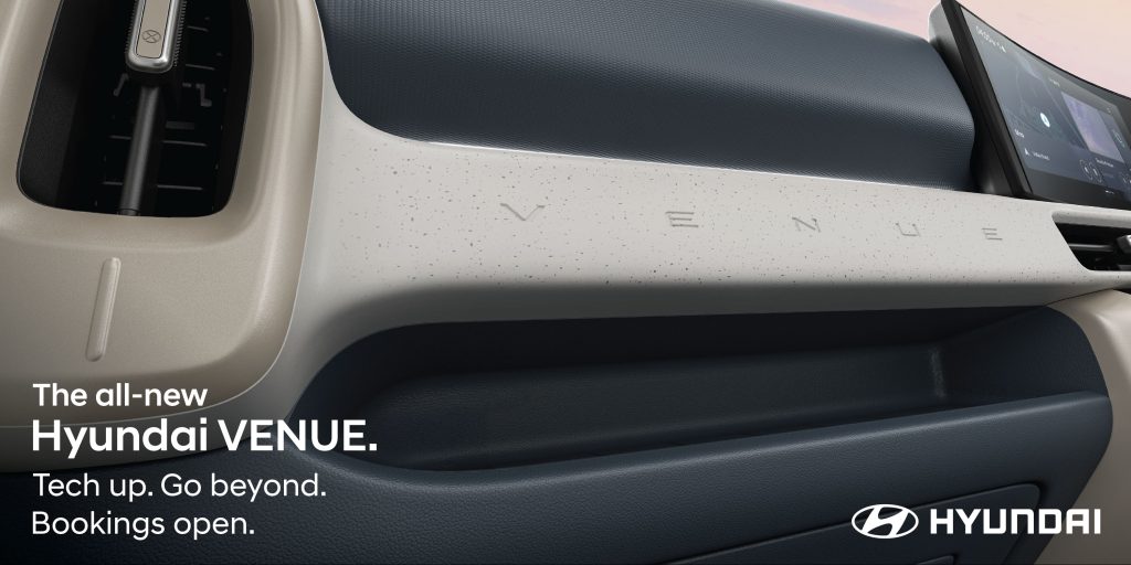 The all-new Hyundai VENUE _ Terrazzo Textured Crashpad