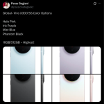 Vivo X300 5G - Color Choices