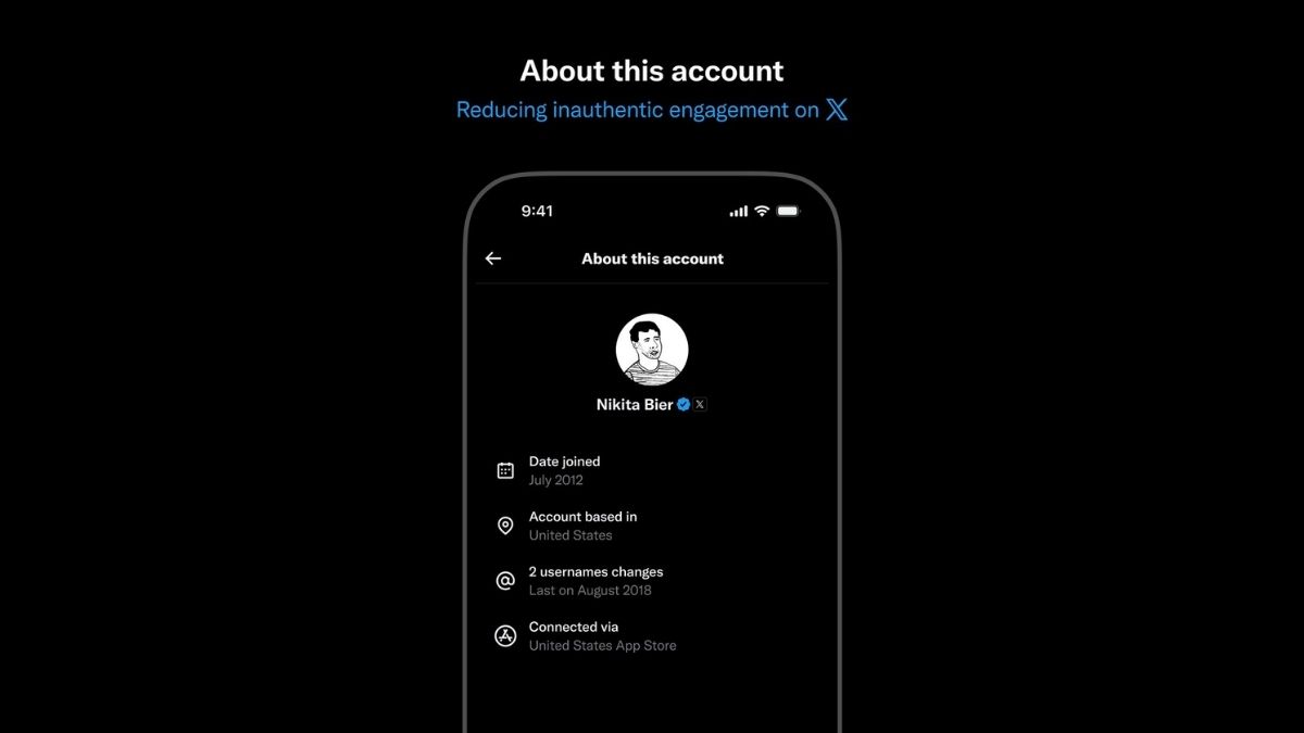 X new profile features