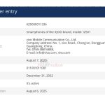 iQOO 15 Global Variant - EEC Certification