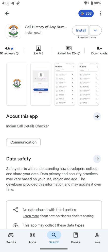 App on Play Store Impersonates an Indian Government App (1)