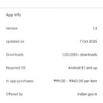 App on Play Store Impersonates an Indian Government App (4)