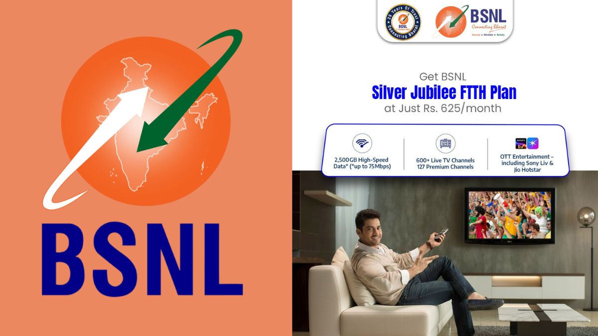 BSNL Silver Jubilee FTTH Plan - Feature Image