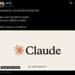 Free Usage Credits for Pro and Max Users on Claude Code Web Version (2)