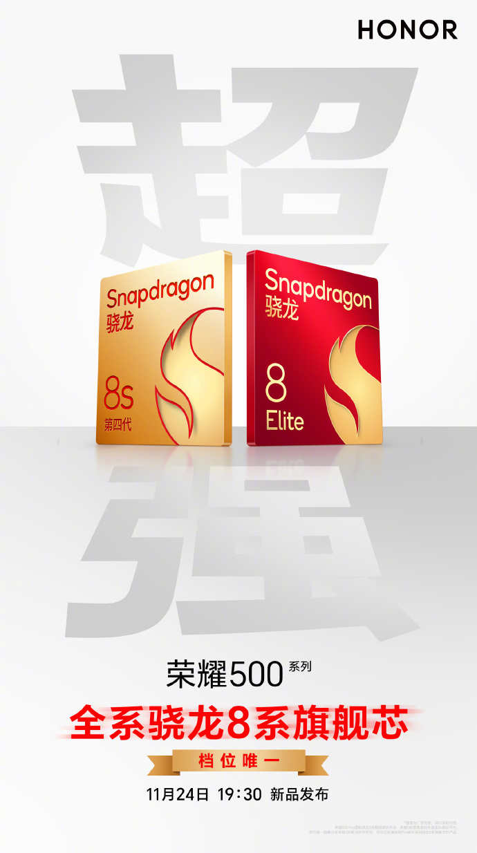 Honor 500 Series Chispet Confirmed