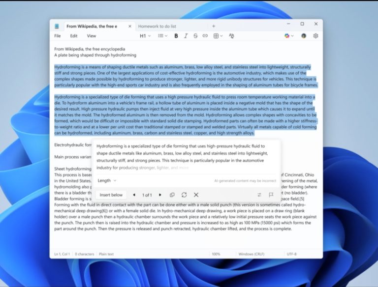 Microsoft releases new updates for Notepad to Windows Insiders in the ...