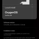 It can also be downloaded through the Oxygen Updater app too, with an update size of 7.26 GB