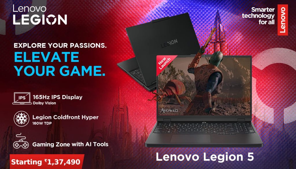 Lenovo Legion 5 - Teaser Poster