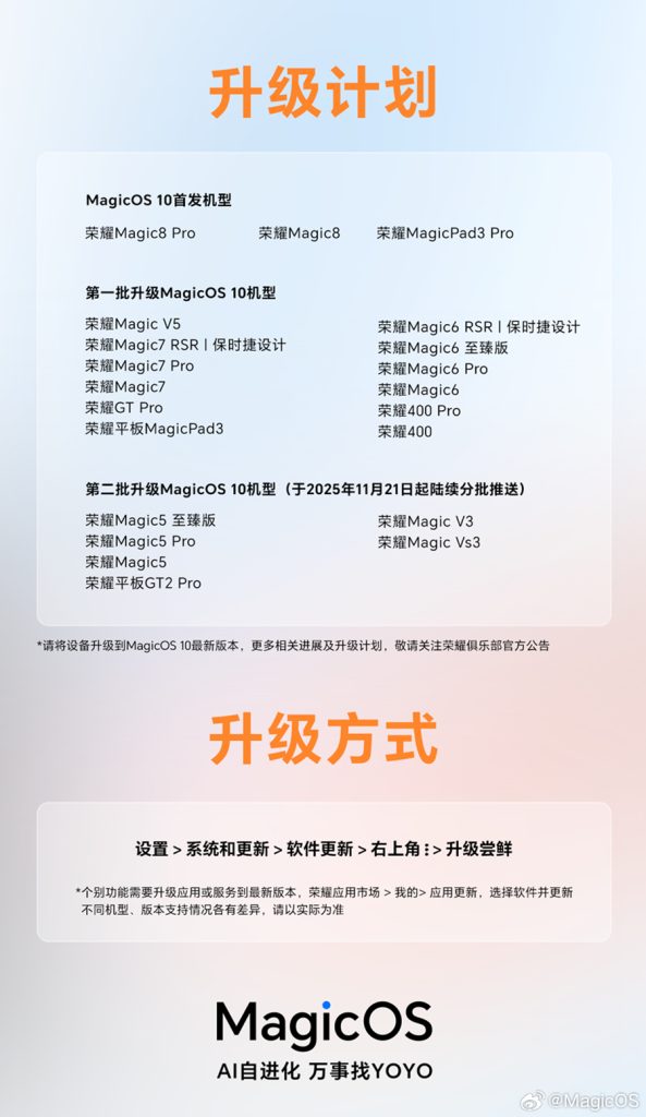 MagicOS November 2025 Upgrade Rolling Out in China - Teaser 4