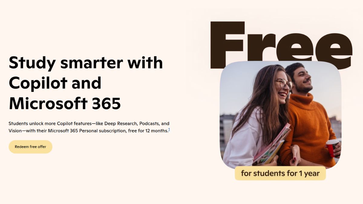 Microsoft 365 Personal Along With Copilot Now Available for Free to Students - Feature Image
