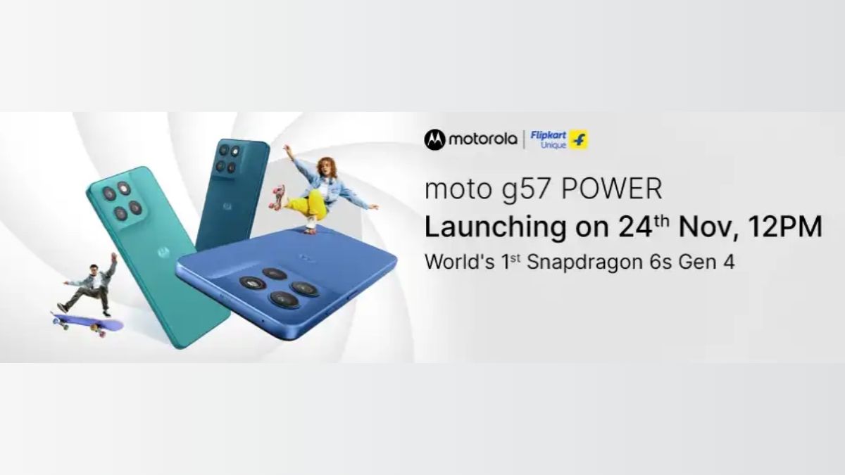 Moto G57 Power India Launch