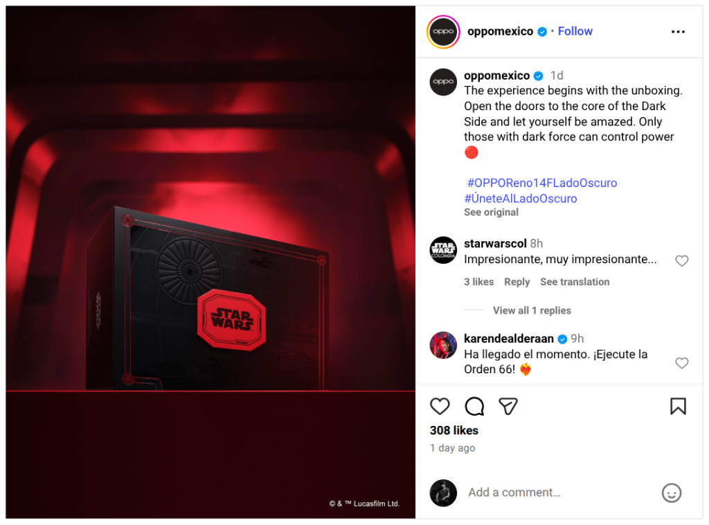 OPPO Reno 14F Lado Oscuro (1)