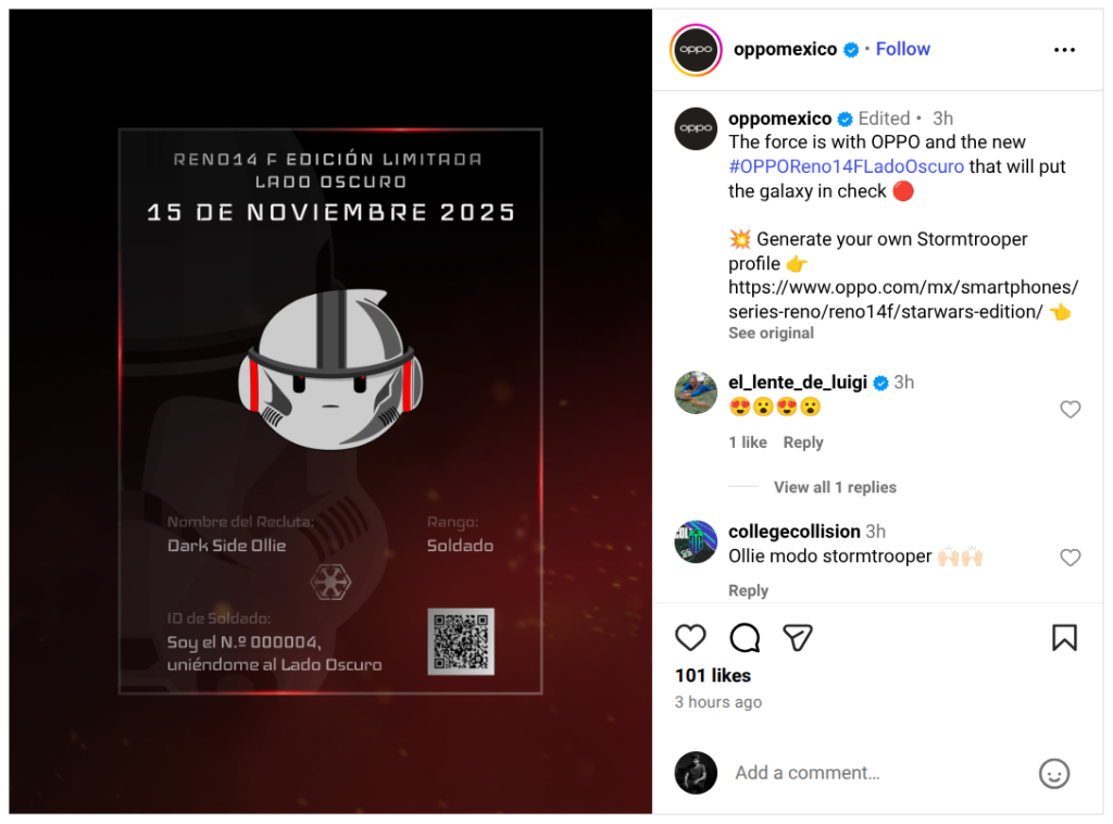 OPPO Reno 14F Lado Oscuro (3)