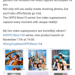 OPPO Reno 15 Series - Five Essential Tools for Live Video Capture