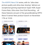 OPPO Reno 15 Series - Gaming Experience